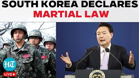 South Korean president declares emergency martial law, accusing opposition of anti state activities