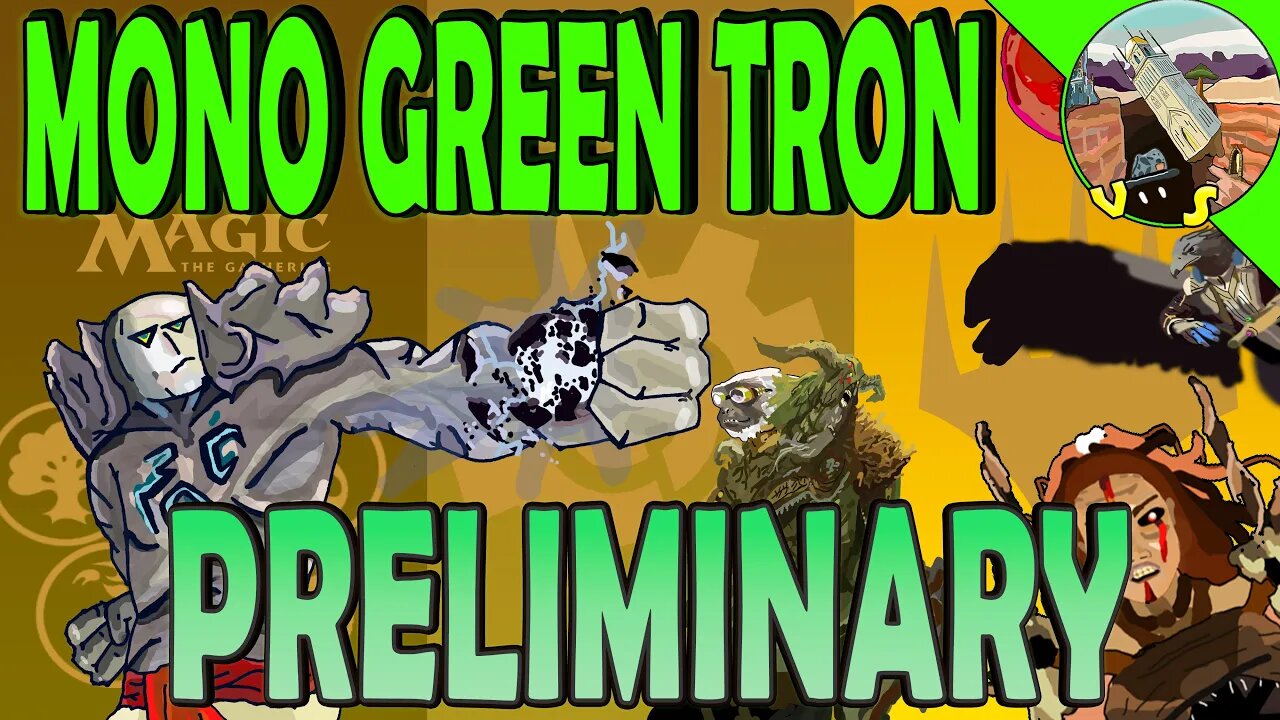 Mono Green Tron Modern Preliminary｜ Magic the Gathering Online ｜Tricky Situations!