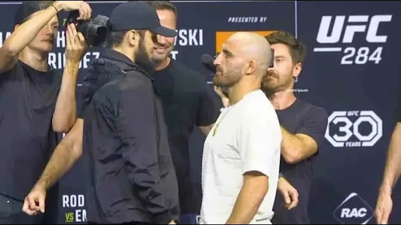 Alexander Volkanovski and Islam Makhachev surveyed each other in advance.
