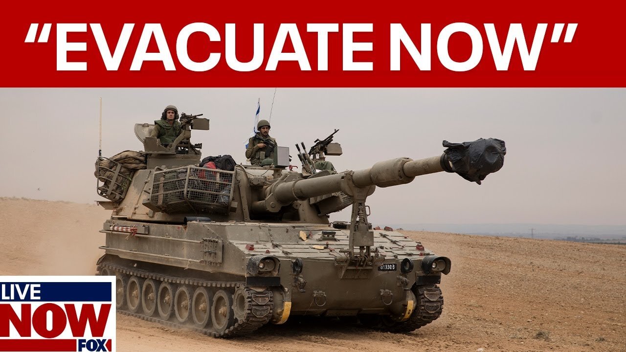 Hamas war: Israel warns people to evacuate amid Iran attack | LiveNOW from FOX