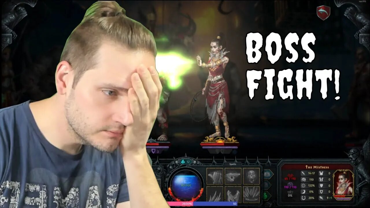 First Boss Fight in Iratus! It was tough! #twitch #gamer #streamer #iratus