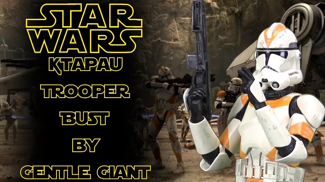 Star Wars Utapau Trooper bust by Gentle Giant