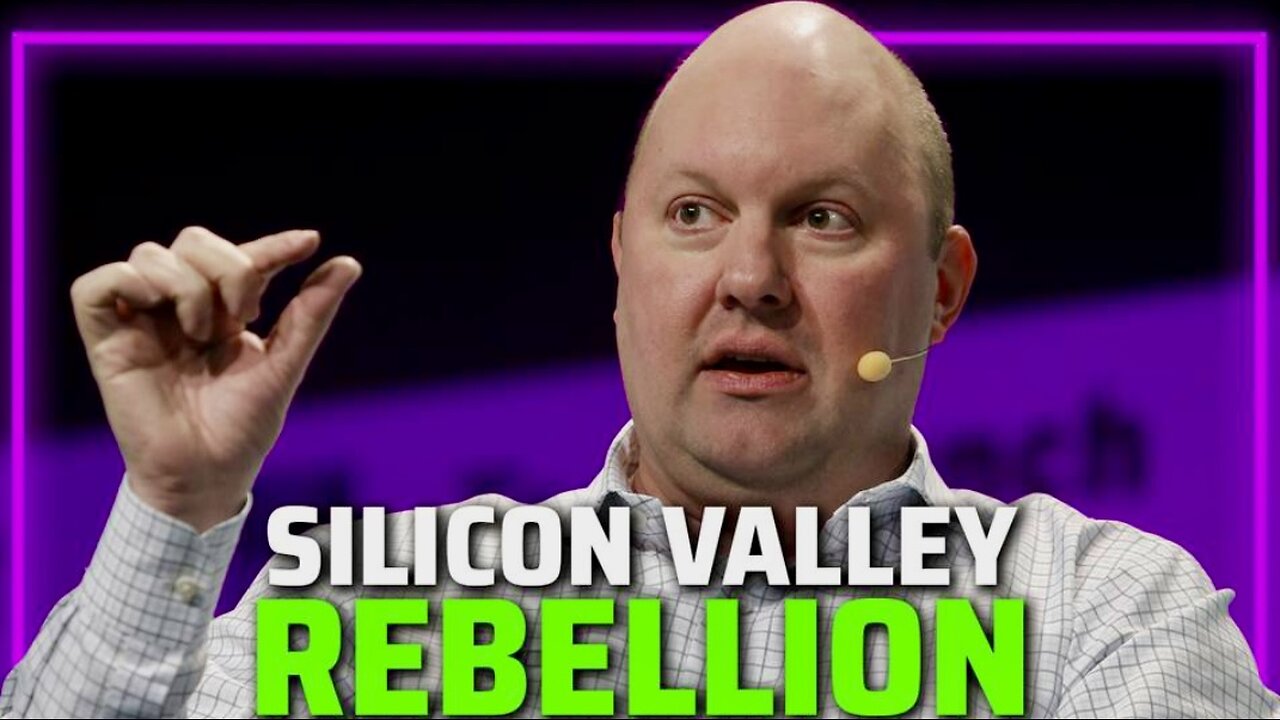 Tech Mogul, Marc Andreessen Takes Us Inside The Silicon Valley Rebellion To The Globalists' A.I. Dictatorship Plan.