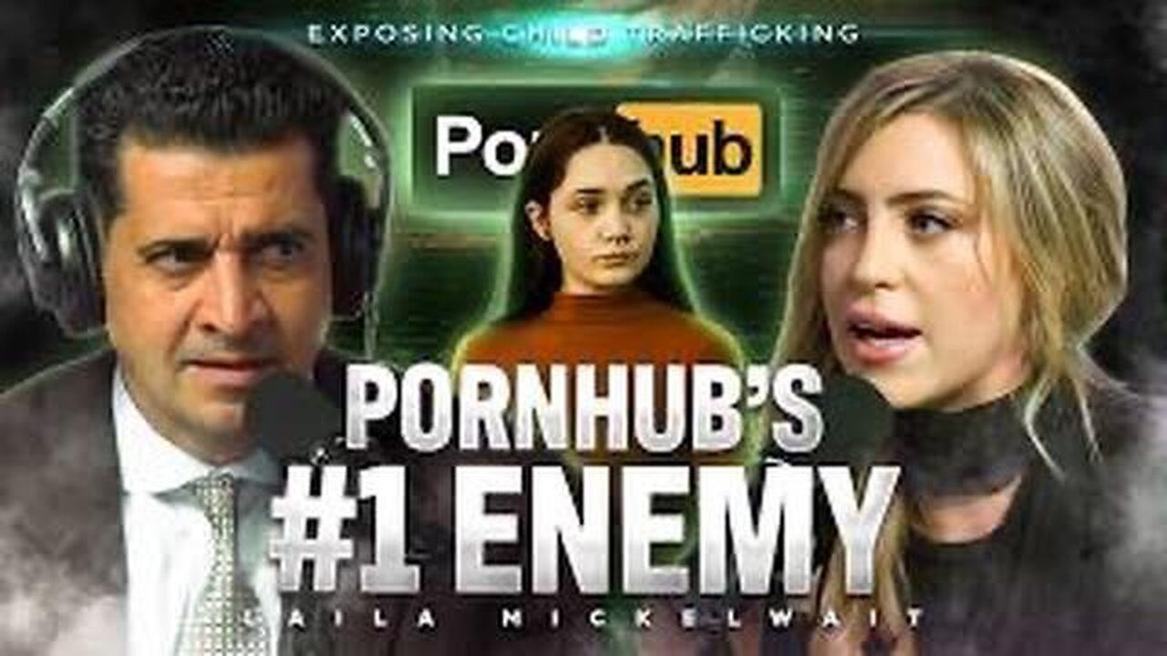 "PornHub Is A Crime Scene!" - Laila Mickelwait EXPOSES PornHub Execs Shocking Child Abuse COVER UP!