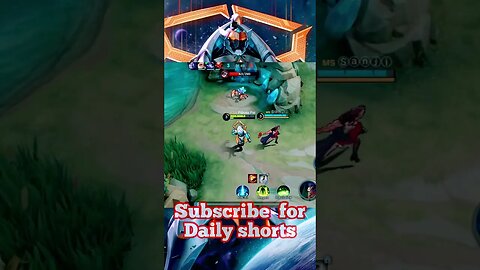 Granger SURPRISE turret dive 🤿 #mobilelegends #mobilelegendsbangbang #shorts #gatotkaca #ytshorts