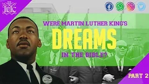 The Israelites: Precept Upon Precept: WBOK-Were MLK's Dreams In The Bible pt 2