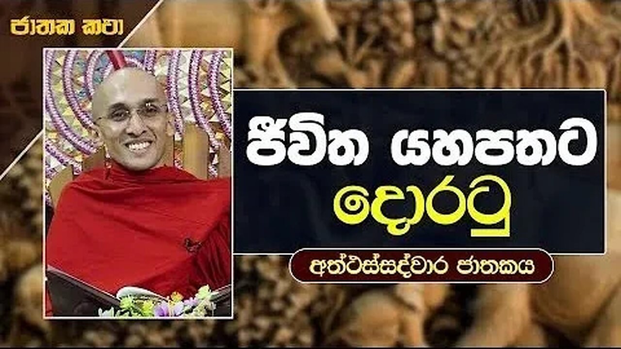 06 ජීවිත යහපතට දොරටු අත්ථස්සද්වාර ජාතකය