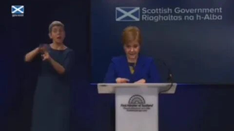 Nicola thin lips gets herself into a flap