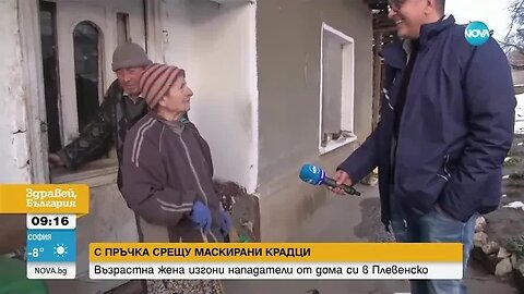 Пенсионерка от Плевенско изгони крадци, налагайки ги с пръчка