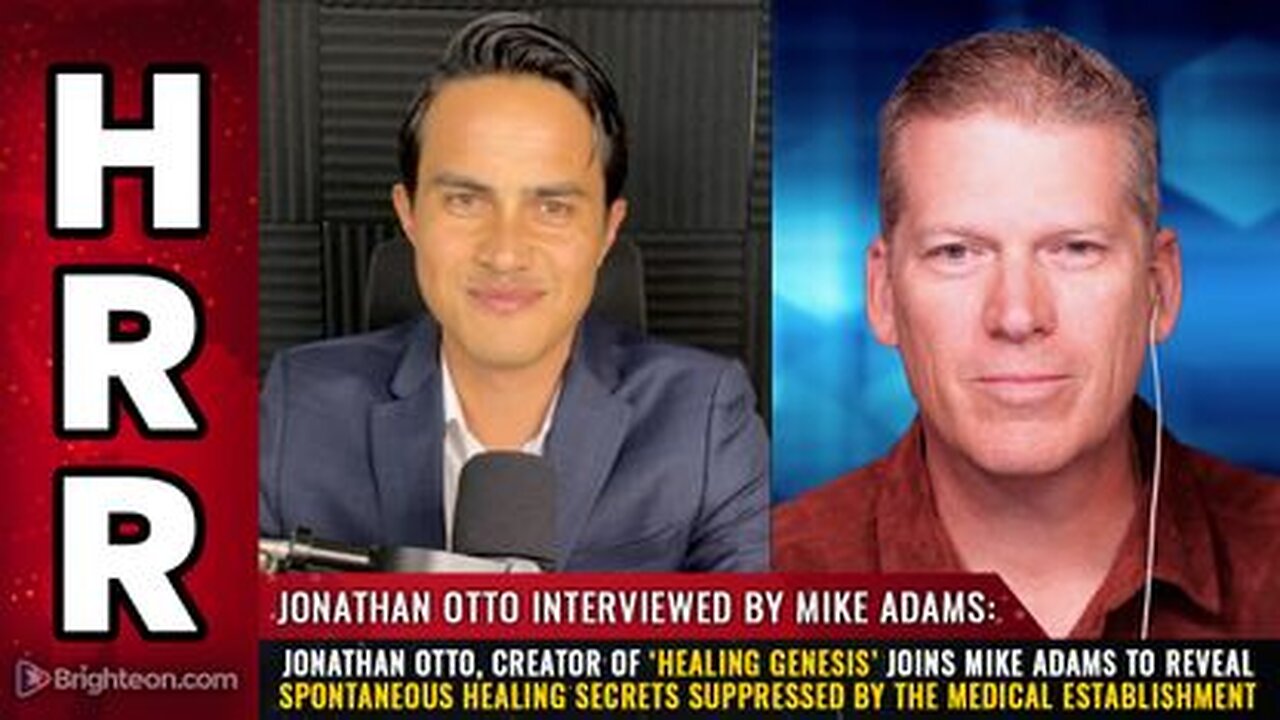 Jonathan Otto - Reveals Spontaneous Healing Secrets SUPPRESSED by the Medical Establishment