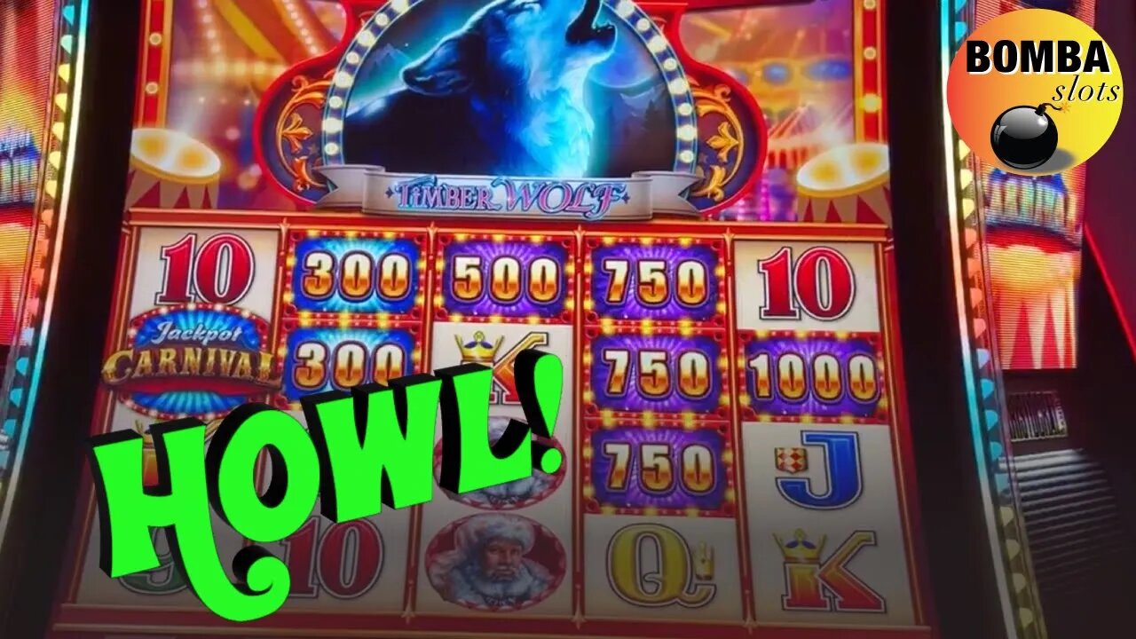 TIMBEREWOLF! #casino #lasvegas #slotmachine