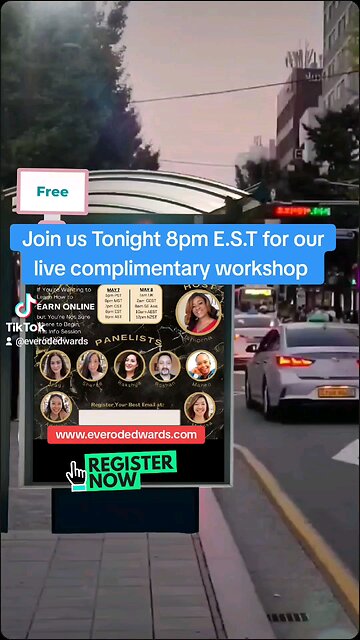 Live complimentary workshop