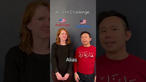 Malaysian vs American Accent Challenge