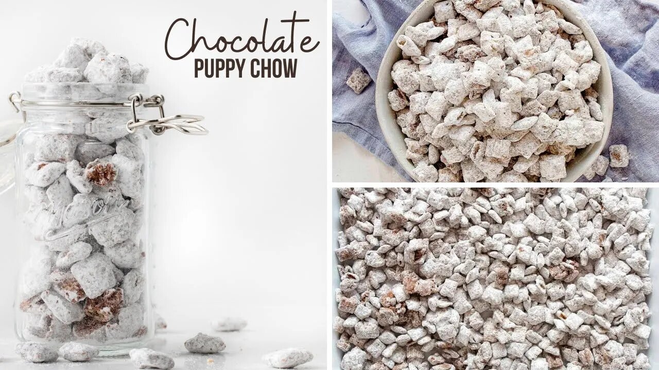 How to make classic puppy chow (its people food!) -- iambaker.net