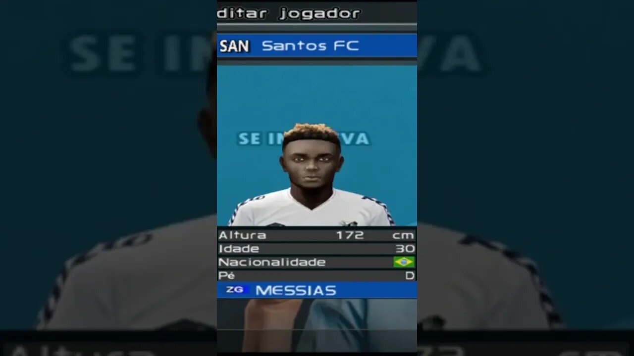 PES 2023 PS2 BRASILEIRÃO SANTOS