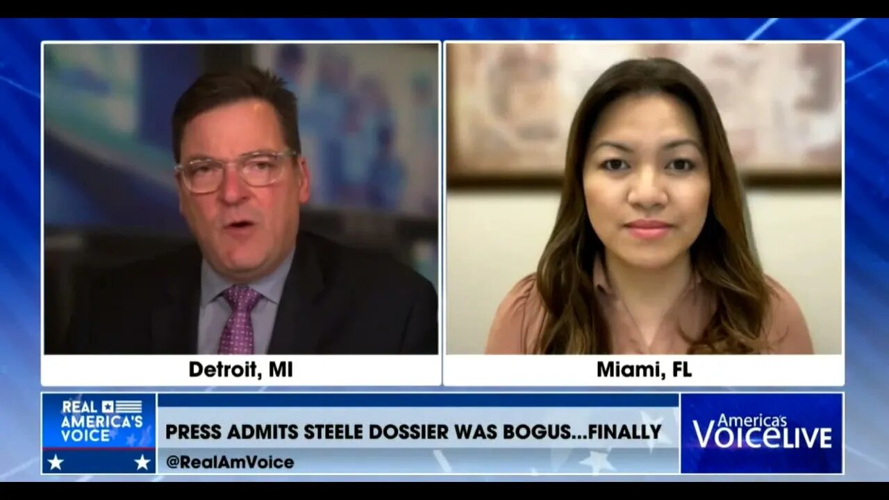 ANGIE WONG Legacy PAC President , Veterans for Trump media rep , covers the Steele dossier 2-2-23