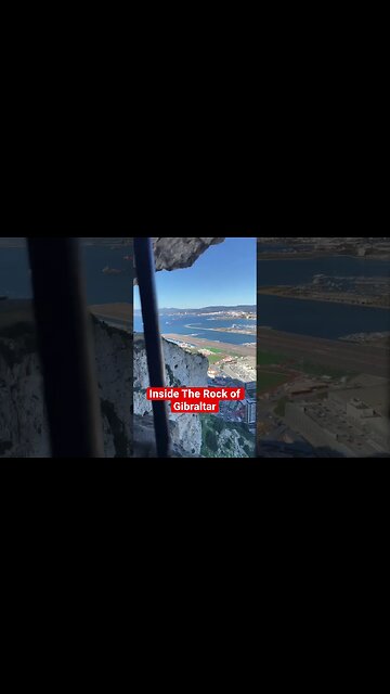 Inside The Rock of Gibraltar #shorts