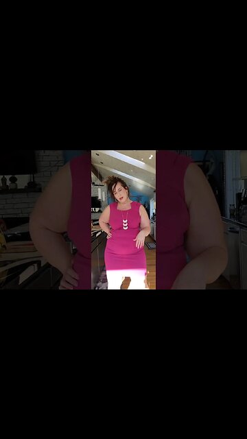 Pink Dress Fashion Show- #Shorts