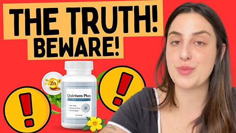 QUIETUM PLUS - ⚠️NEW ALERT⚠️ Quietum Plus Review - Quietum Plus Reviews - Does Quietum Plus Work?