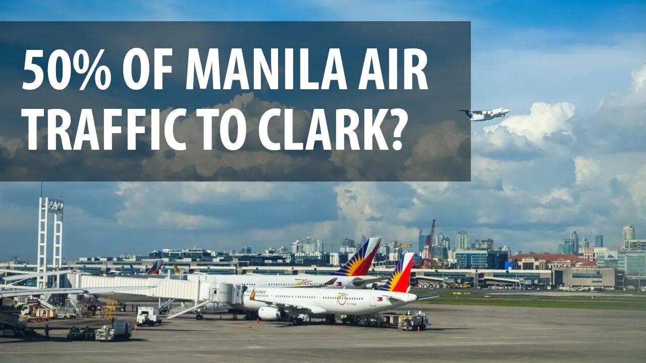 Half of Manila Air Traffic to Clark?