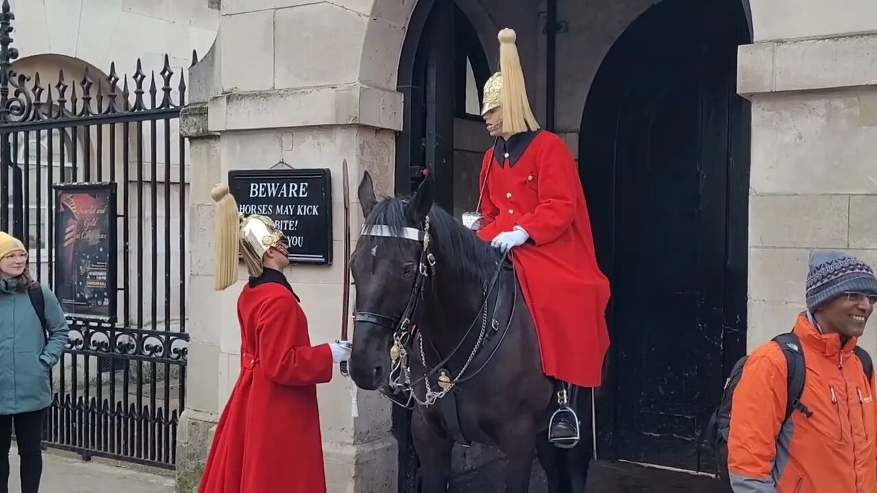 Can you fix it #horseguardsparade