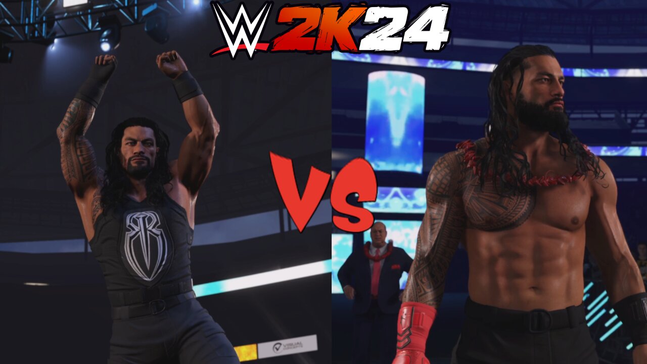 WWE 2K24: Roman Reigns '15 VS Roman Reigns