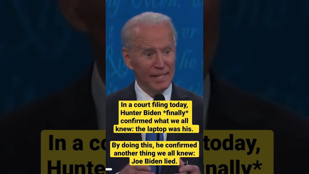 Another lie confirmed true