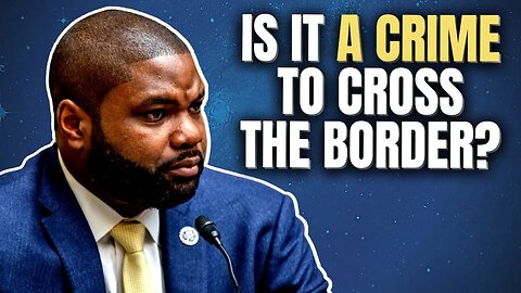 Byron Donalds CLAPS-BACK at freshman Dem who claims the border crisis is not a "criminal" crisis