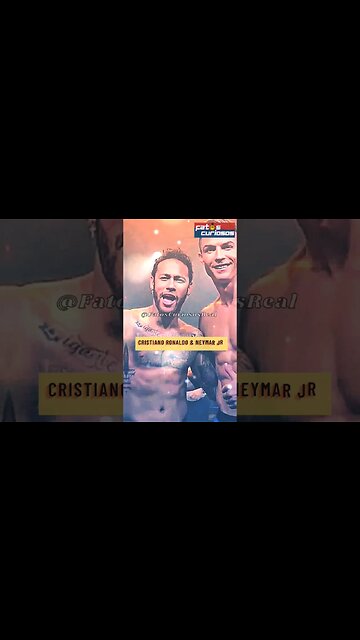 O QUE NEYMAR E CR7 TEM EM COMUM? #Neymar #CR7 #Aniversário #Comemoração #Futebol