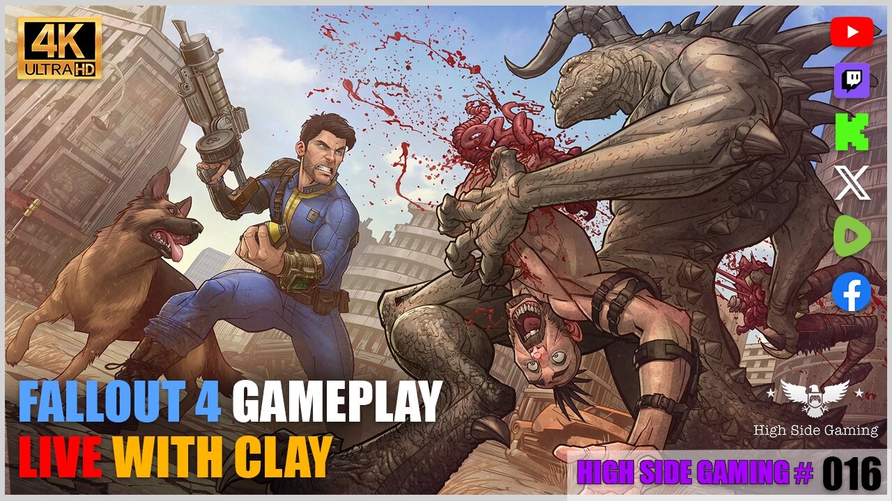 PREPARING FOR THE ENDGAME [P. 5] | FALLOUT 4 GAMEPLAY | GAMING w/ CLAY | HSG 016 [LIVE]