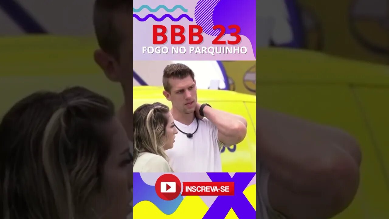 JOGO DA DISCÓRDIA- FOGO NO PARQUINHO DO BBB 23 #corta #bbb23 #bbb