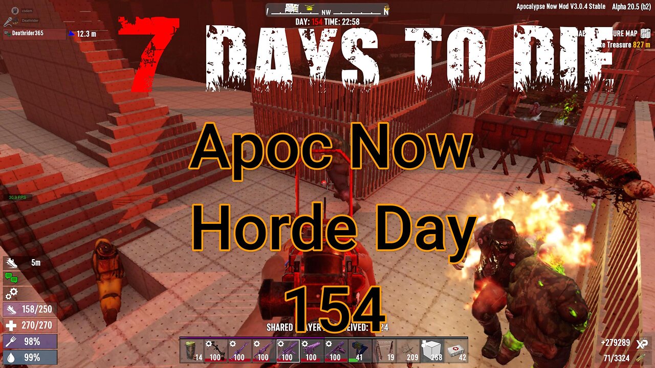 7 Days To Die : Apoc Now Mods: Horde 154