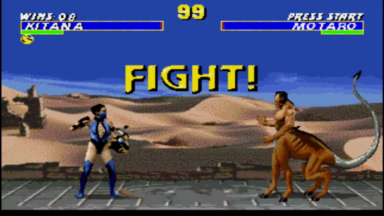 Ultimate Mortal Kombat Trilogy (Genesis) - Kitana UMK3 - Hardest - No Continues