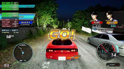 Initial D The Arcade 5800X | GTX 1660 Ti | 4K | 2023