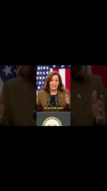 "The bus has Wi-Fi...That's good stuff!" Kamala Harris' cringey gushing about electric school buses