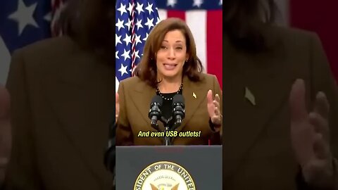 "The bus has Wi-Fi...That's good stuff!" Kamala Harris' cringey gushing about electric school buses