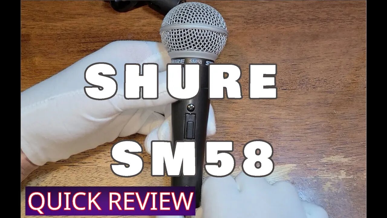 The Most Durable and Iconic Mic Ever, Shure SM58