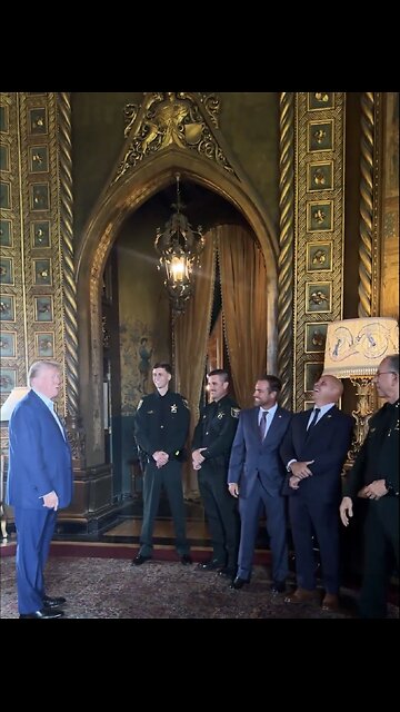 TRUMP❤️🇺🇸🥇🪽INVITES FLORIDA SHERIFF OFFICERS👮‍♂️🤍🇺🇸🏅🪽👮‍♂️⭐️IN SECOND ASSASSINATION ATTEMPT💙🇺🇸🏅🪽⛳️🏌️🏰⭐️