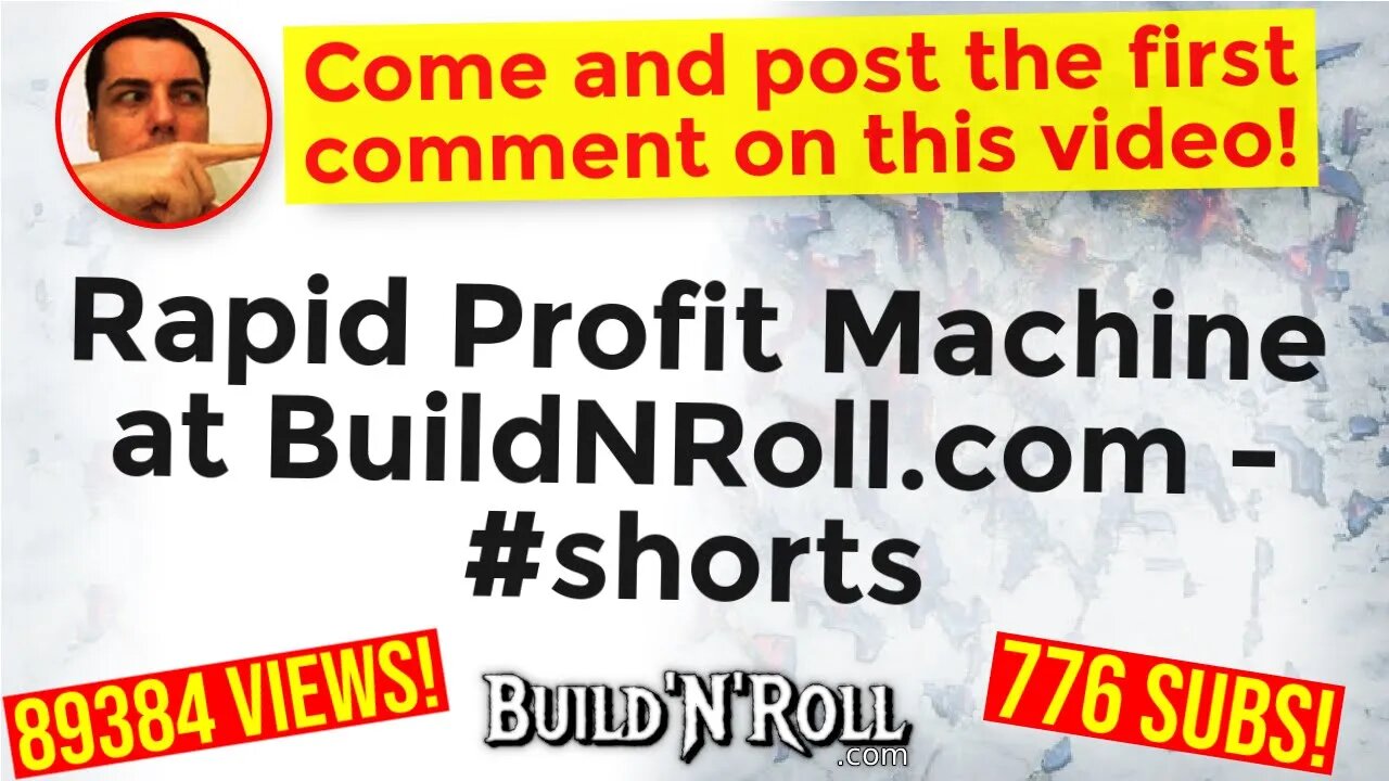 Rapid Profit Machine at BuildNRoll.com - #shorts