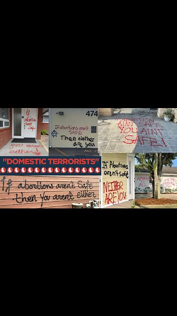 THEY SPRAY PAINT THREATS ON OUR WALLS BUT WE ARE THE “TERRORISTS”