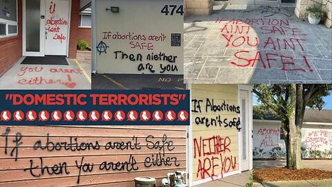 THEY SPRAY PAINT THREATS ON OUR WALLS BUT WE ARE THE “TERRORISTS”
