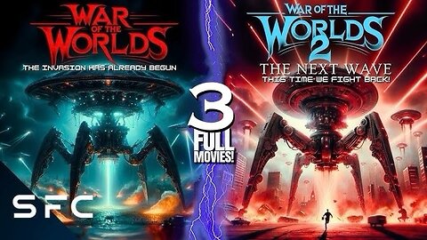 TRIPLE FEATURE: WOTW [2005 Remake] (Different to the Tom Cruise Remake) + WOTW 2: The Next Wave [2008] (An Unofficial Part 2 by the 2005 "Remake'rs") + WOTW [2021] (Yet Another Rendition/Remake)