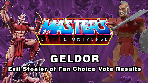 Geldor - Masters of the Universe Origins - Unboxing & Review