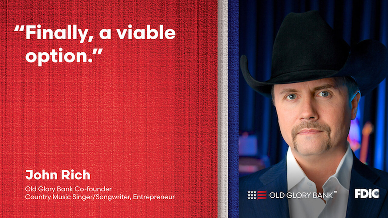 "Finally, a viable option." | Old Glory Bank