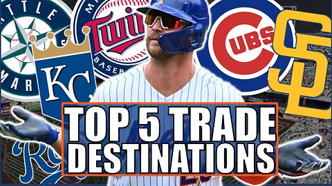 Top 5 Pete Alonso Trade Destinations.