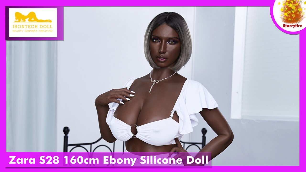 Zara S28 160cm Ebony Silicone Doll | Irontech Doll