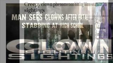 Man Sees Clown Activity: Fatal Stabbing at St Paul High School