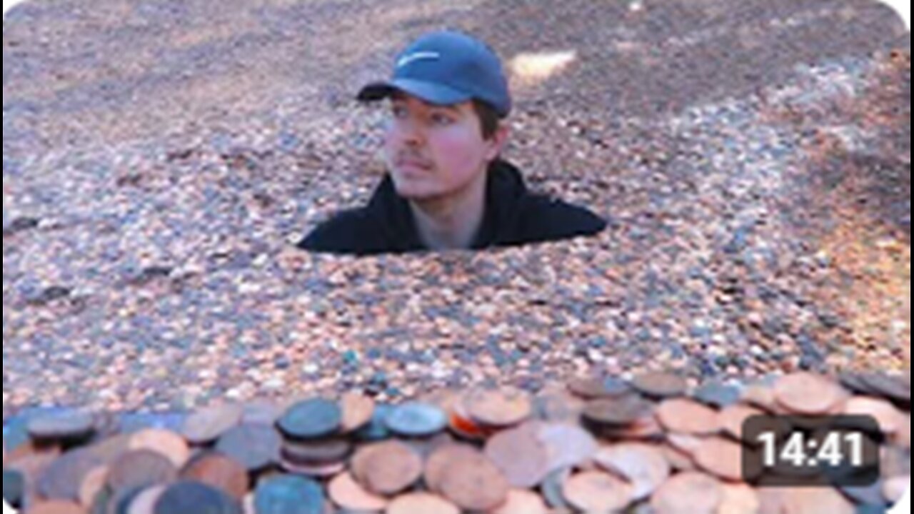 I Put Millions Of Pennies In My Friends Backyard