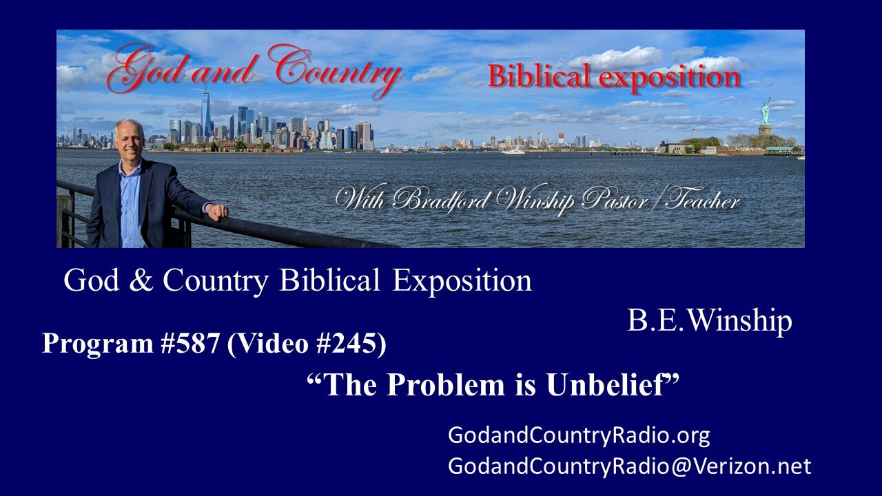 245 - The Problem is Unbelief