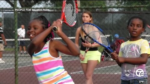 Leonora King doing the work to close the gap between sport of tennis and kids in Detroit